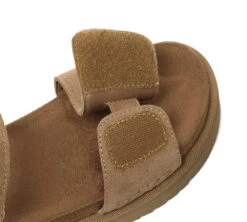 Women Adjustable Hook And Loop Slingback Summer Sandals Carla -Shoe Store PF0A8756