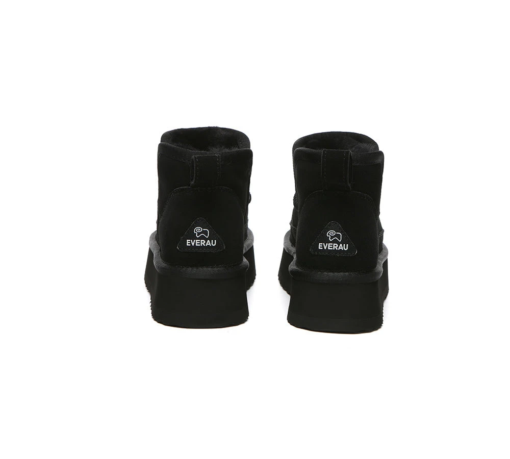 UGG Boots Sheepskin Wool Ankle Platform Vesper 22 UGG Boots Sheepskin Wool Ankle Platform Vesper - Image 20