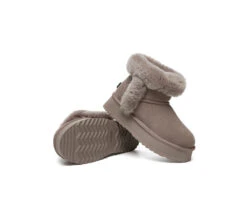 UGG Boots Women Sheepskin Wool Shearling Lined Mini Platform Kazzi 25 UGG Boots Women Sheepskin Wool Shearling Lined Mini Platform Kazzi -Shoe Store PF0A9247 404ac453 773c 479b 988c 3370daf76365