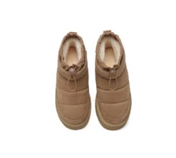 UGG EVERAU Picken Sheepskin Ankle Boots Women’s Platform Winter Style 28 UGG EVERAU Picken Sheepskin Ankle Boots Women’s Platform Winter Style -Shoe Store PF0A9297