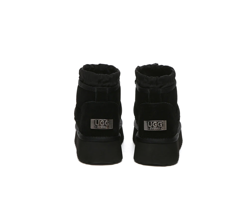 UGG EVERAU Picken Sheepskin Ankle Boots Women’s Platform Winter Style 22 UGG EVERAU Picken Sheepskin Ankle Boots Women’s Platform Winter Style - Image 20