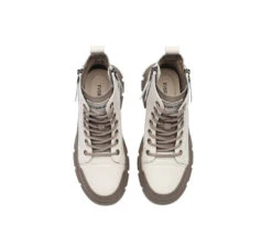 Women Leather Lace Up Zipper Chunky Boots Lorrin 20 Women Leather Lace Up Zipper Chunky Boots Lorrin -Shoe Store PF0A9544