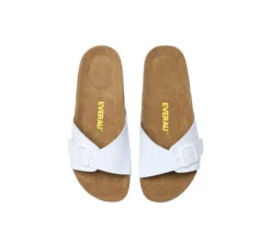 Women Men Leather Adjustable Embossed Summer Beach Charms Walk Sandal Slides 20 Women Men Leather Adjustable Embossed Summer Beach Charms Walk Sandal Slides -Shoe Store PF0A9640