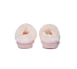 UGG Fluffy Slides Women Sheepskin Wool Crossover Sandals Leanna 35 UGG Fluffy Slides Women Sheepskin Wool Crossover Sandals Leanna -Shoe Store PF0A9965