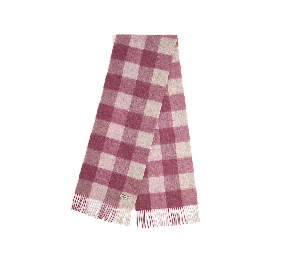 Urban UGG 100% Wool Plaid Pattern Check Scarf Zoe 12 Urban UGG 100% Wool Plaid Pattern Check Scarf Zoe - Image 10