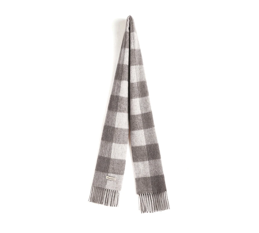 Urban UGG 100% Wool Plaid Pattern Check Scarf Zoe 20 Urban UGG 100% Wool Plaid Pattern Check Scarf Zoe - Image 18