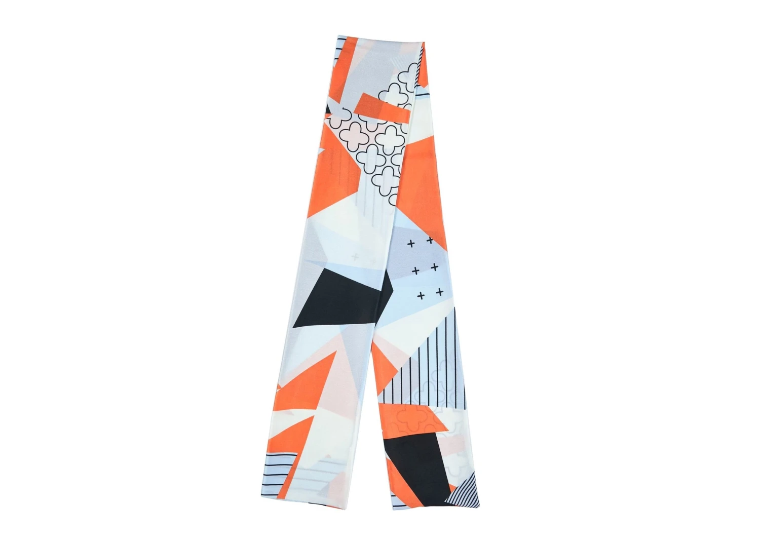 Women Long Silk Scarf 19 Women Long Silk Scarf - Image 17