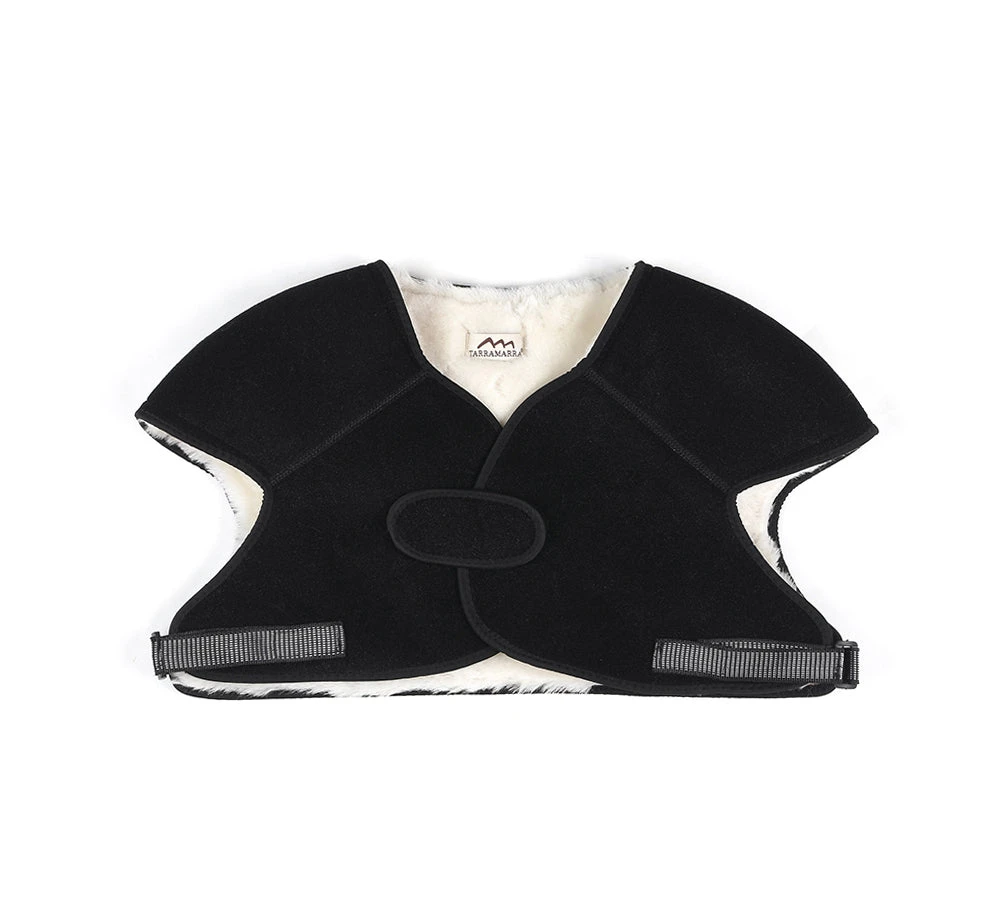 Sheepskin Shoulder Warmer Pad 3 Sheepskin Shoulder Warmer Pad