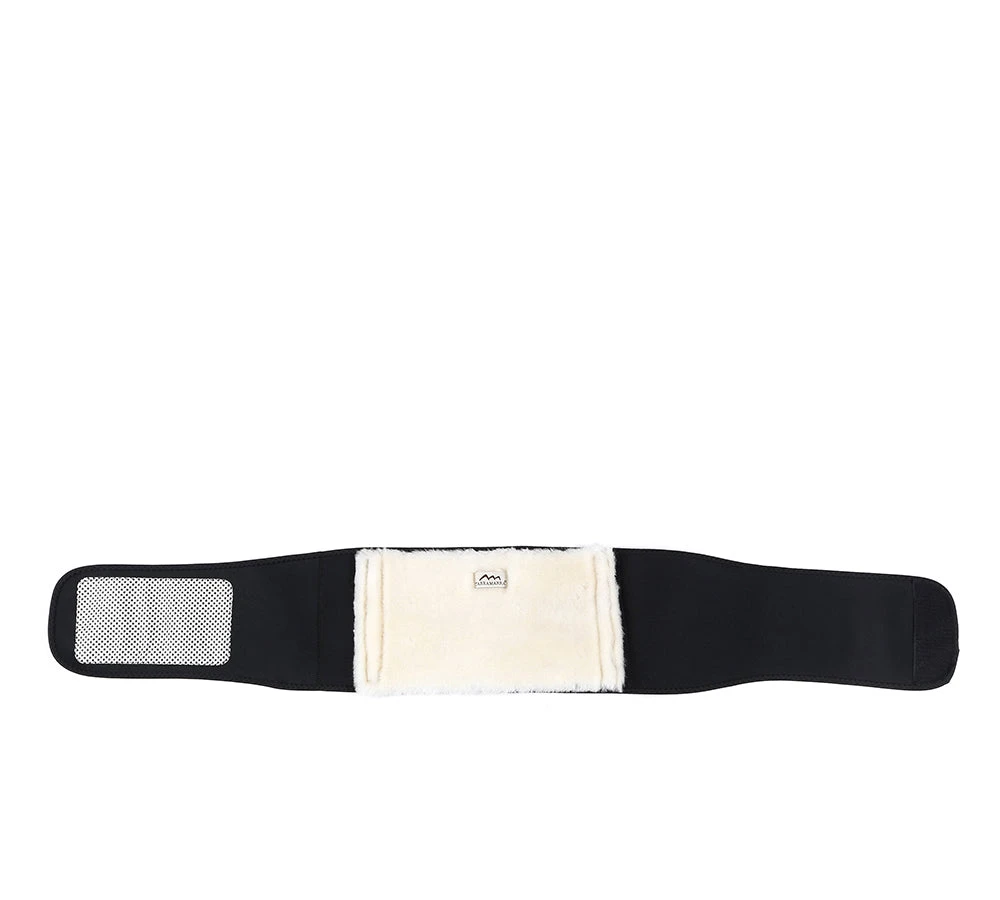 Sheepskin Waist Warmer Pad 3 Sheepskin Waist Warmer Pad