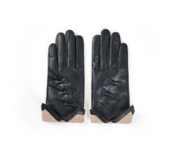 Ladies Sheepskin Wool Leather Gloves Belinda -Shoe Store accessories sheepskin wool ladies leather gloves belinda 3