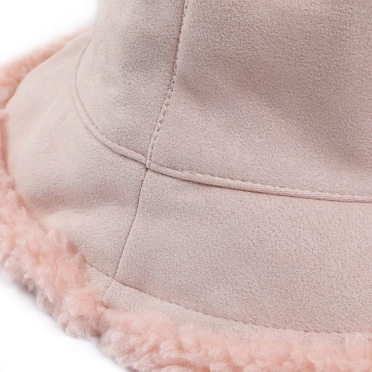 Women's Bucket Hat Winter Fluffy Reversible Hat Vic 8 Women's Bucket Hat Winter Fluffy Reversible Hat Vic - Image 6