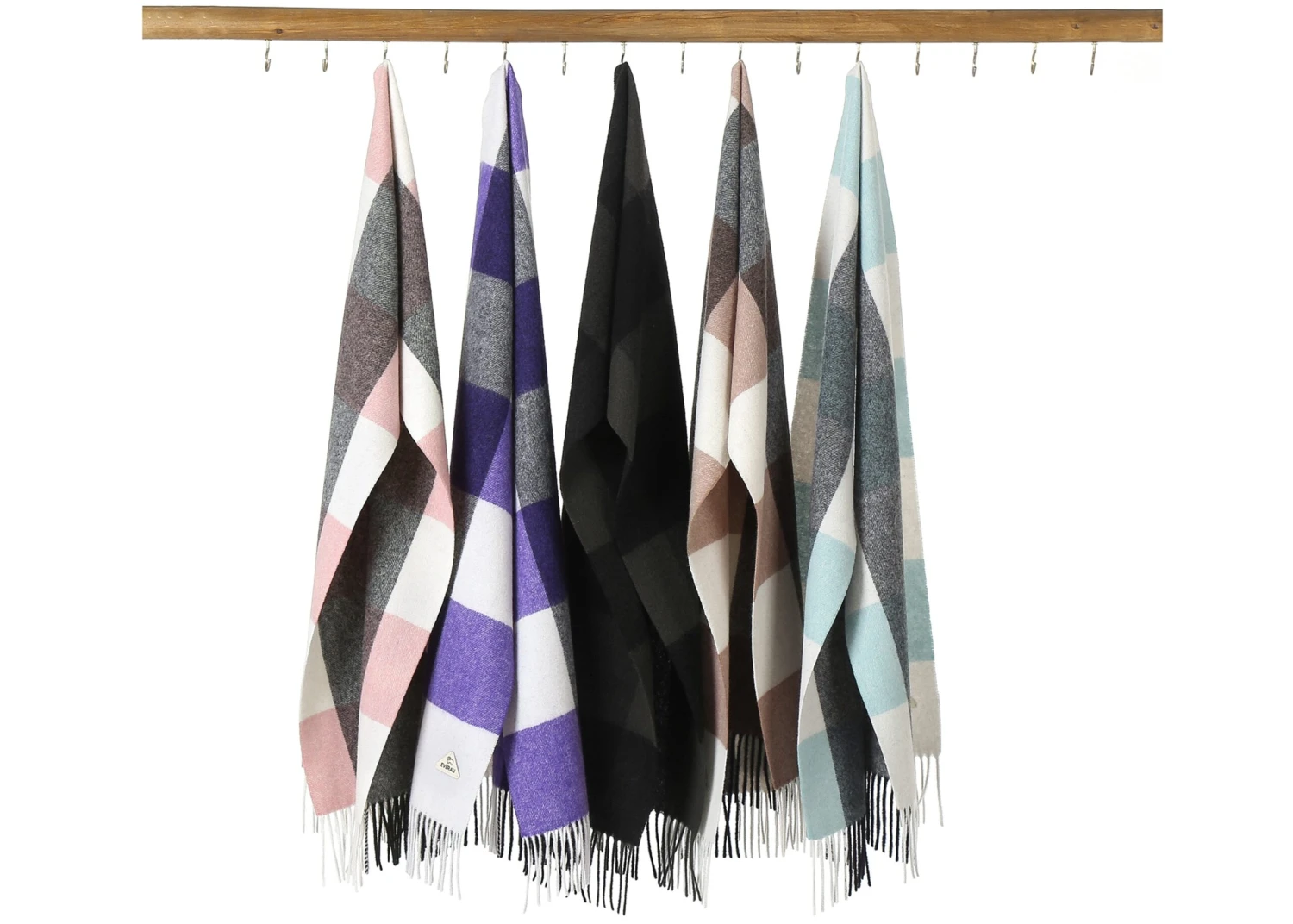 UGG Scarf 100% Wool Scarves Wraps Woolen Shawls Tartan 4 UGG Scarf 100% Wool Scarves Wraps Woolen Shawls Tartan - Image 2