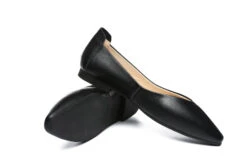 Everly Leather Pointed Toe Ballet Flats 26 Everly Leather Pointed Toe Ballet Flats -Shoe Store everly leather pointed toe ballet flats comfort black au ladies 10 au men 8 eu 41 uggoutlet 242800
