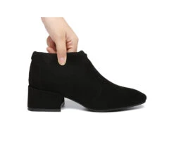 Women Ankle Sock Microsuede Boots Block Heels Kenia 27 Women Ankle Sock Microsuede Boots Block Heels Kenia -Shoe Store fashion boots ankle sock microsuede boots women kenia 11