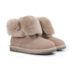 UGG Women Boots Sheepskin Wool Lace Up Ankle Fashion Boots Pathfinder -Shoe Store fashion boots lace up ankle fashion sheepskin women boots pathfinder 14