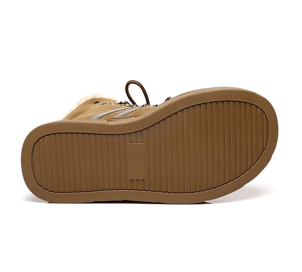 Women Boots Lace Up Fashion Sneakers Vicki 14 Women Boots Lace Up Fashion Sneakers Vicki - Image 12