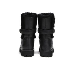 Women Sheepskin Wool Mid Calf Fashion Boots Tina -Shoe Store fashion boots mid calf fashion boots tina 24