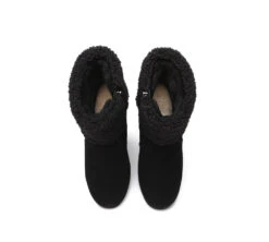 UGG Boots Women Sheepskin Shearling Zipper Wedge Fashion Boots Joanna -Shoe Store fashion boots zipper sheepskin shearling wedge fashion boots women joanna 13