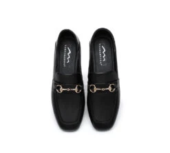 Women Leather Low Block Heels Mia -Shoe Store fashion leather low block heels women mia 6