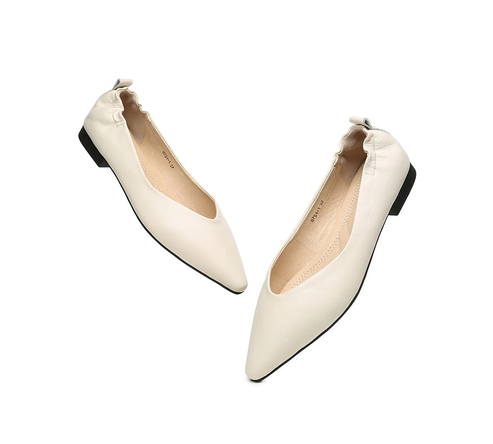 Leather Flats Women Sera 14 Leather Flats Women Sera - Image 12