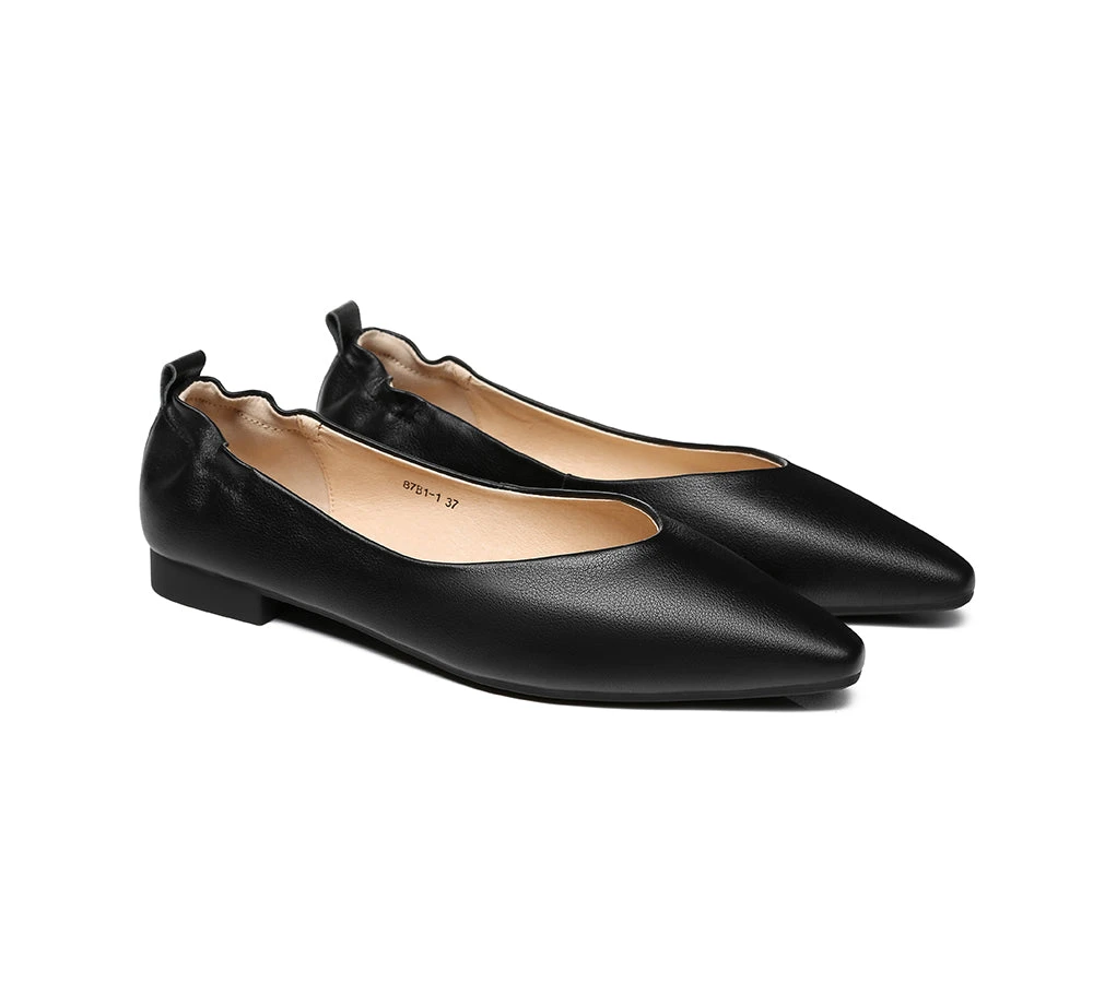 Leather Flats Women Sera 17 Leather Flats Women Sera - Image 15
