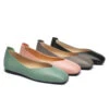 Women Leather Ballet Flats Square Toe Nonslip Linda 2 Women Leather Ballet Flats Square Toe Nonslip Linda -Shoe Store flats square toe leather ballet flats women linda 1
