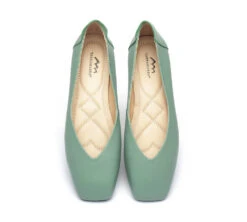 Women Leather Ballet Flats Square Toe Nonslip Linda 26 Women Leather Ballet Flats Square Toe Nonslip Linda -Shoe Store flats square toe leather ballet flats women linda 5