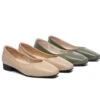 Women Flats Leather Square Toe Ballet Flats 1 Women Flats Leather Square Toe Ballet Flats -Shoe Store flats women ballet leather square toe flats 1