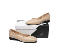 Women Flats Leather Square Toe Ballet Flats 20 Women Flats Leather Square Toe Ballet Flats -Shoe Store flats women ballet leather square toe flats 4
