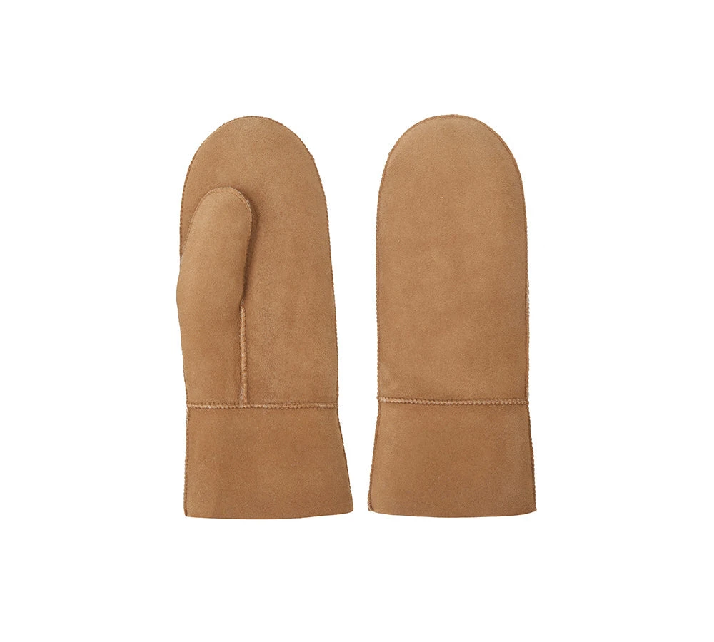 UGG Gloves Fluffy Sheepskin Wool Men Mittens 6 UGG Gloves Fluffy Sheepskin Wool Men Mittens - Image 4