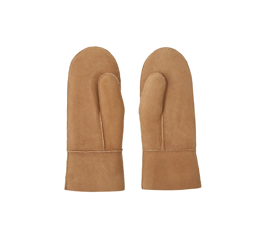 UGG Gloves Fluffy Sheepskin Wool Men Mittens 11 UGG Gloves Fluffy Sheepskin Wool Men Mittens - Image 9