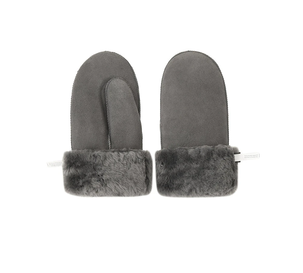 UGG Gloves Fluffy Sheepskin Wool Mittens 19 UGG Gloves Fluffy Sheepskin Wool Mittens - Image 17