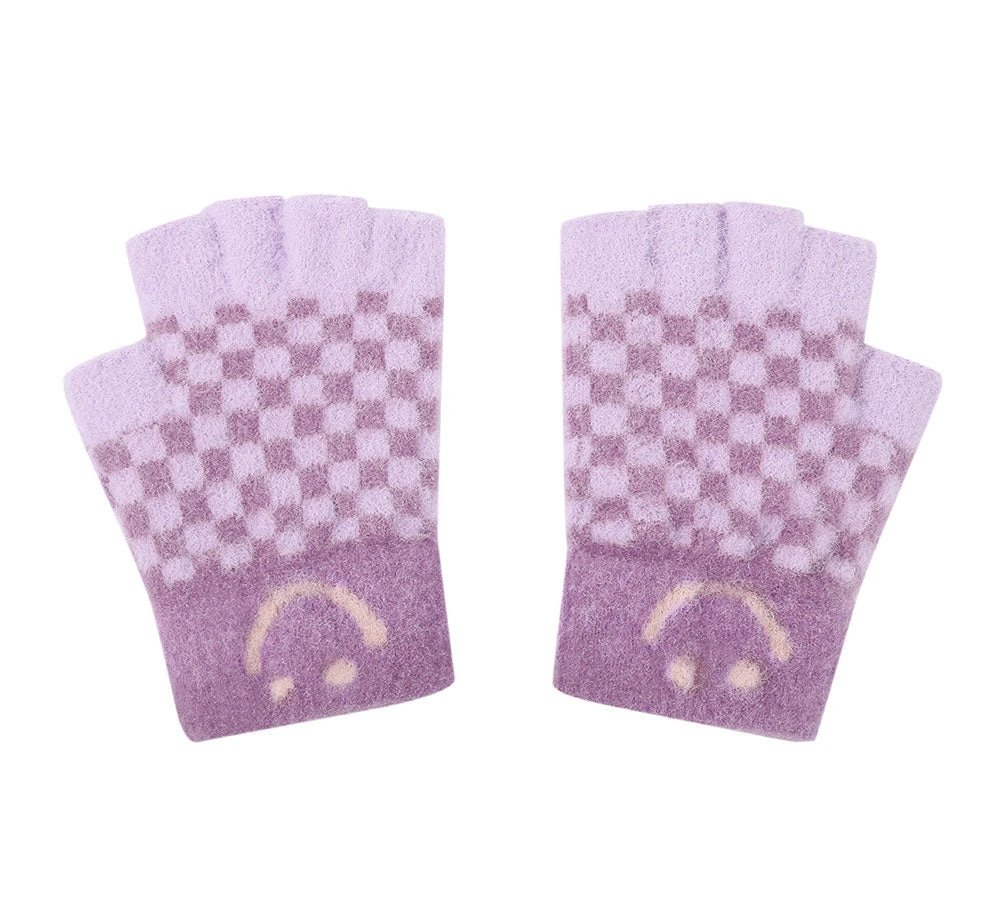 Kids Knit Fingerless Ultra Plush Knit Gloves Mittens 12 Kids Knit Fingerless Ultra Plush Knit Gloves Mittens - Image 10