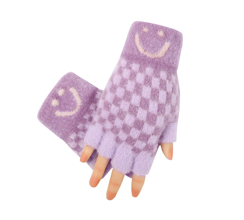 Kids Knit Fingerless Ultra Plush Knit Gloves Mittens 15 Kids Knit Fingerless Ultra Plush Knit Gloves Mittens - Image 13