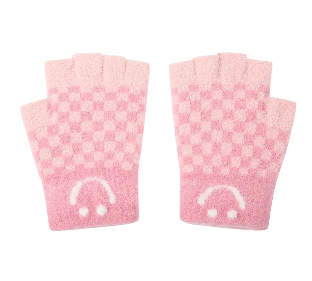 Kids Knit Fingerless Ultra Plush Knit Gloves Mittens 18 Kids Knit Fingerless Ultra Plush Knit Gloves Mittens - Image 16