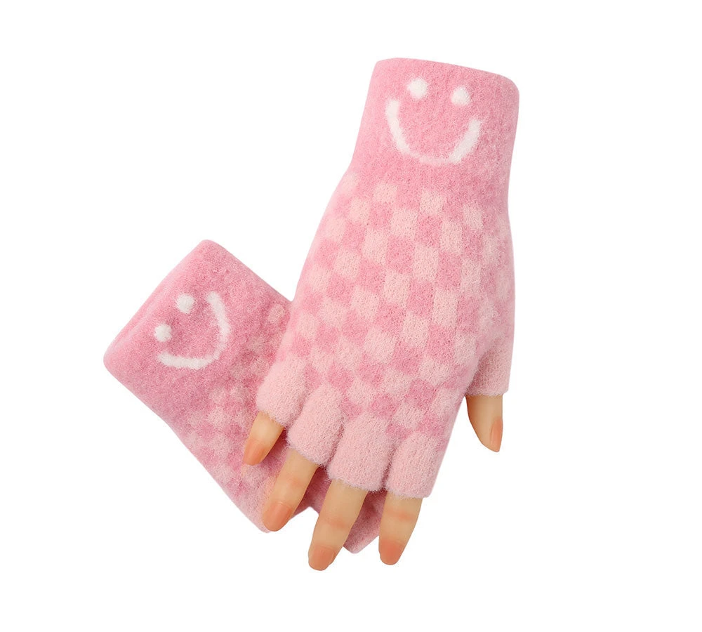 Kids Knit Fingerless Ultra Plush Knit Gloves Mittens 21 Kids Knit Fingerless Ultra Plush Knit Gloves Mittens - Image 19