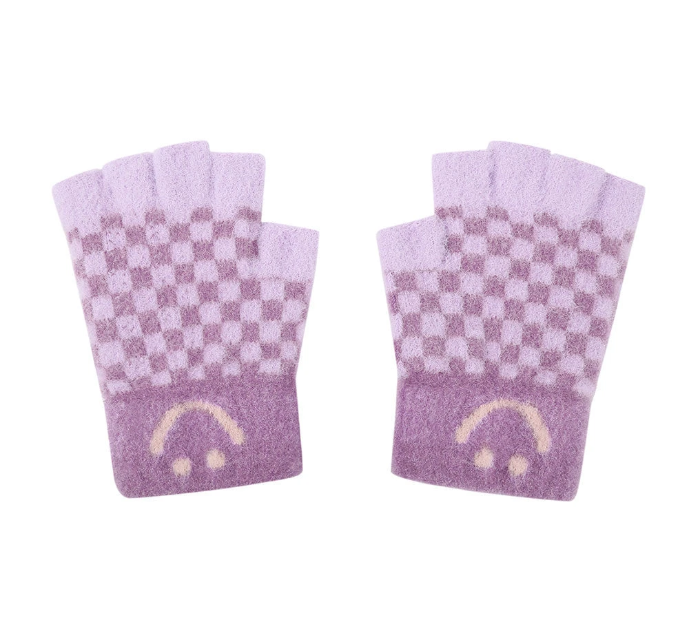 Kids Knit Fingerless Ultra Plush Knit Gloves Mittens 11 Kids Knit Fingerless Ultra Plush Knit Gloves Mittens - Image 9