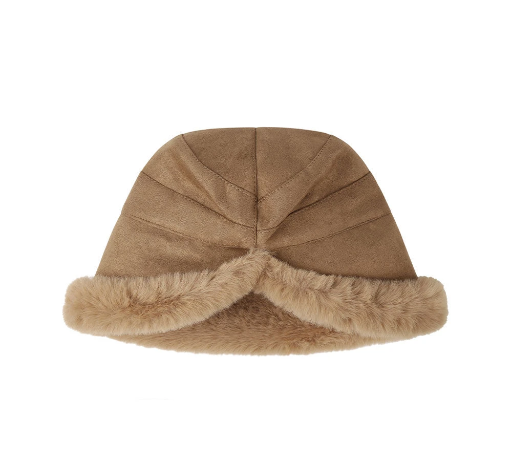Suede Fluffy Warm Bucket Hat 9 Suede Fluffy Warm Bucket Hat - Image 7