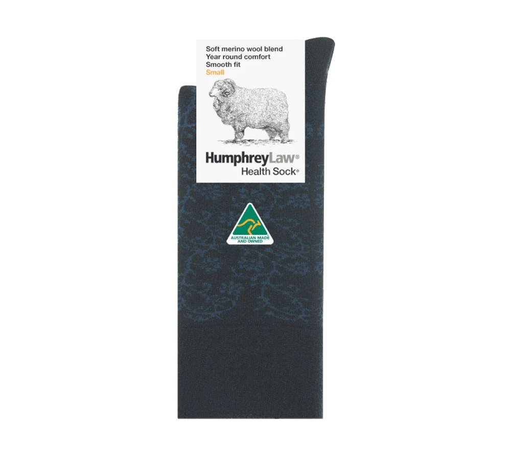 Humphrey Law Fine Merino Wool Blend Patterned Health Socks 8 Humphrey Law Fine Merino Wool Blend Patterned Health Socks - Image 6