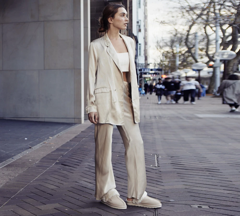 UGG Slippers Australian Premium Sheepskin Women Muffin Slipper Special 4 UGG Slippers Australian Premium Sheepskin Women Muffin Slipper Special - Image 2