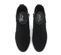 Women Boots Ankle Leather Zipper Block Heels Velora 29 Women Boots Ankle Leather Zipper Block Heels Velora -Shoe Store leather boots ankle leather zipper heel boots women velora 16