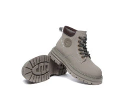 Women Chunky Boots Premium Leather Lace Up Boots Stephanie -Shoe Store leather boots chunky boots lace up women stephanie 12 7dc6d88f ca4a 4256 9370 280c13cc9382