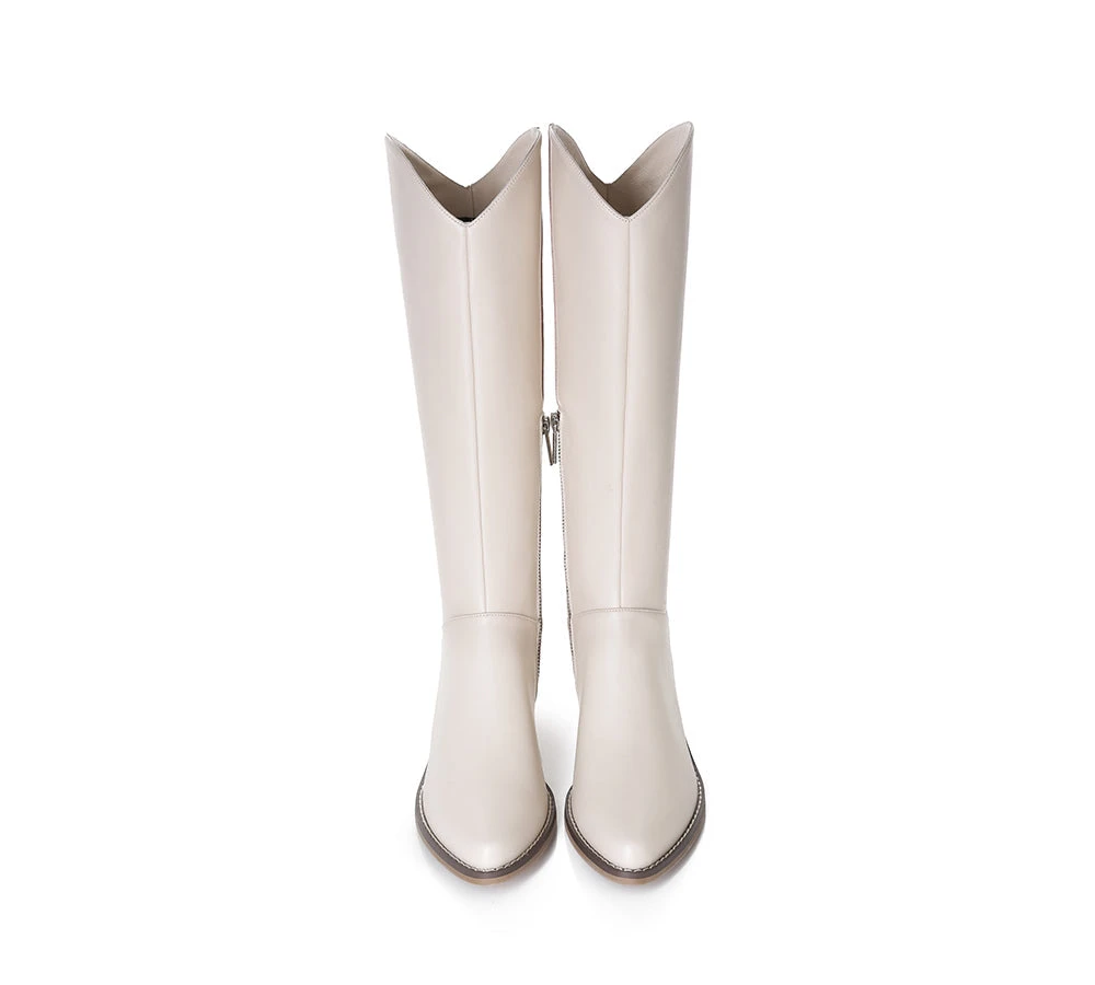Women Leather Boots Knee-High Fashion Boots Catalina 14 Women Leather Boots Knee-High Fashion Boots Catalina - Image 12