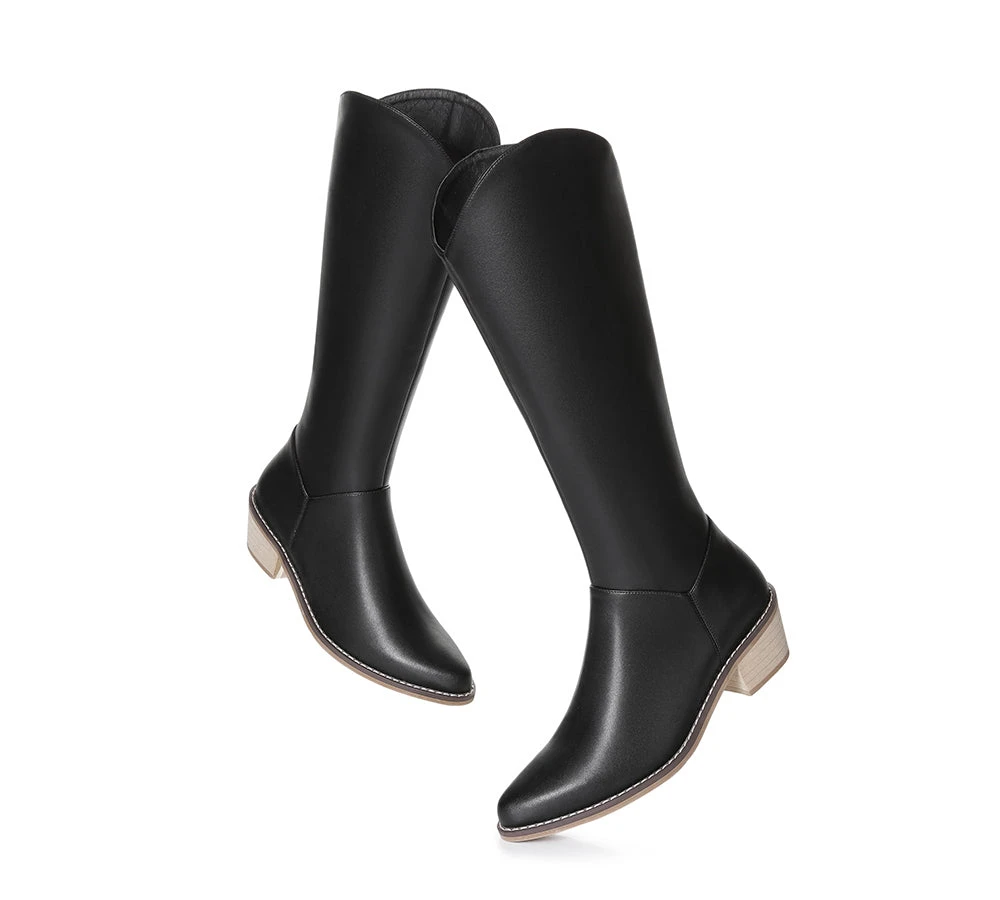 Women Leather Boots Knee-High Fashion Boots Catalina 9 Women Leather Boots Knee-High Fashion Boots Catalina - Image 7