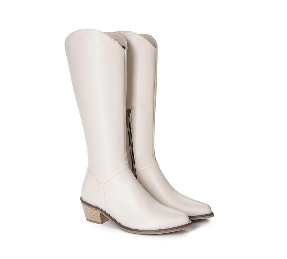 Women Leather Boots Knee-High Fashion Boots Catalina 11 Women Leather Boots Knee-High Fashion Boots Catalina - Image 9