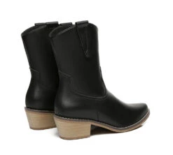 Women Leather Boots Claudia Mid Calf Pointed Toe 30 Women Leather Boots Claudia Mid Calf Pointed Toe -Shoe Store leather boots women leather boots claudia mid calf pointed toe 14