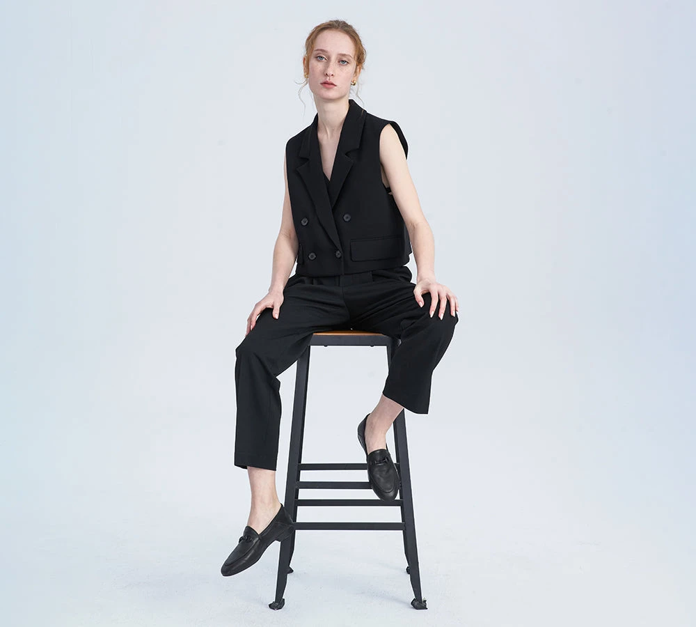 Women Leather Loafers Flats Layla 4 Women Leather Loafers Flats Layla - Image 2