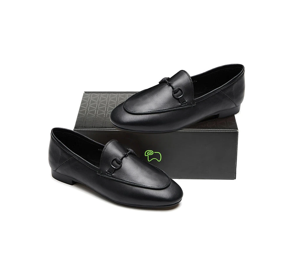 Women Leather Loafers Flats Layla 12 Women Leather Loafers Flats Layla - Image 10