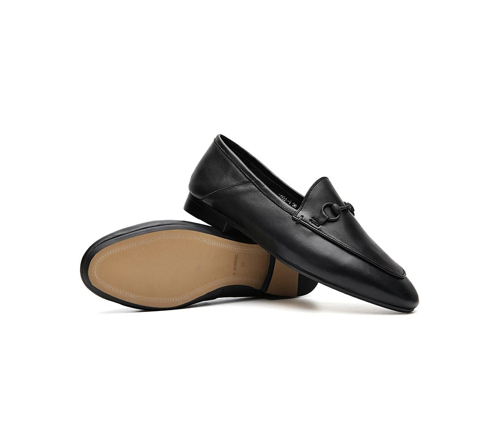 Women Leather Loafers Flats Layla 11 Women Leather Loafers Flats Layla - Image 9