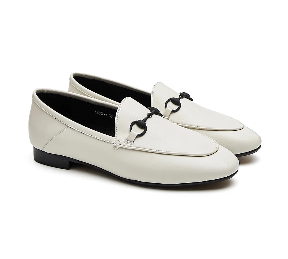 Women Leather Loafers Flats Layla 5 Women Leather Loafers Flats Layla - Image 3